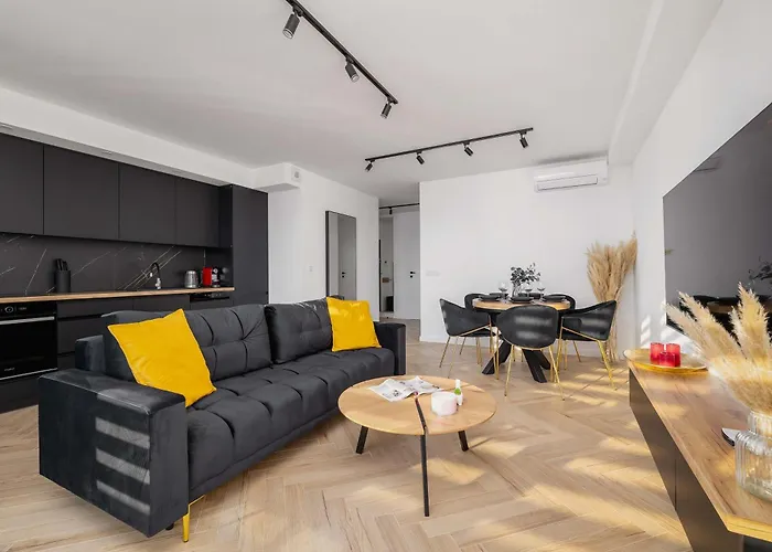 Luksusowy, Klimatyzowany Apartament W Krakowie Z Biurkiem I Parkingiem By Renters Prestige
